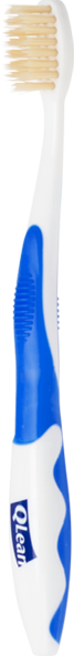 큐린 칫솔 블루 색상